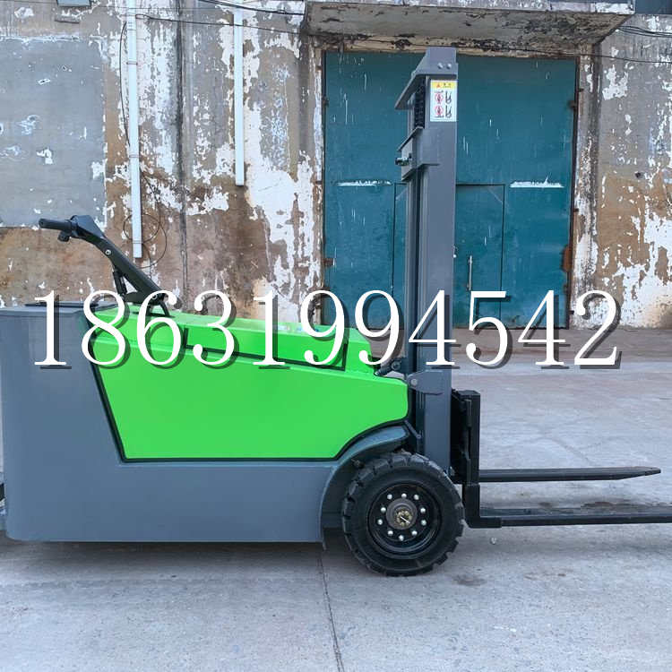 涪陵区小型电动叉车1吨2吨步行站驾式电瓶堆高充电装卸车液压升降车铲车